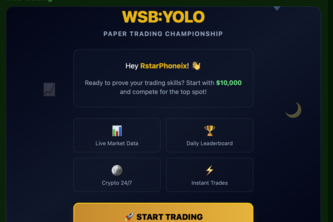 WSB:YOLO - Daily Paper Trading Championship
