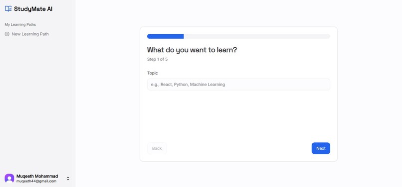 StudyMate AI – screenshot 3