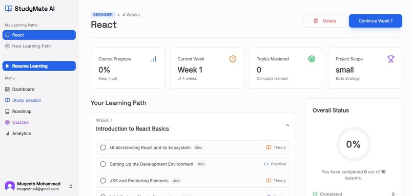 StudyMate AI – screenshot 4
