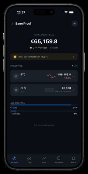 BarrelProof Labs App – screenshot 4