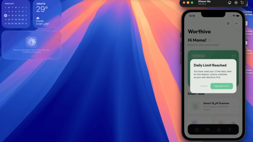 Worthivo – screenshot 3