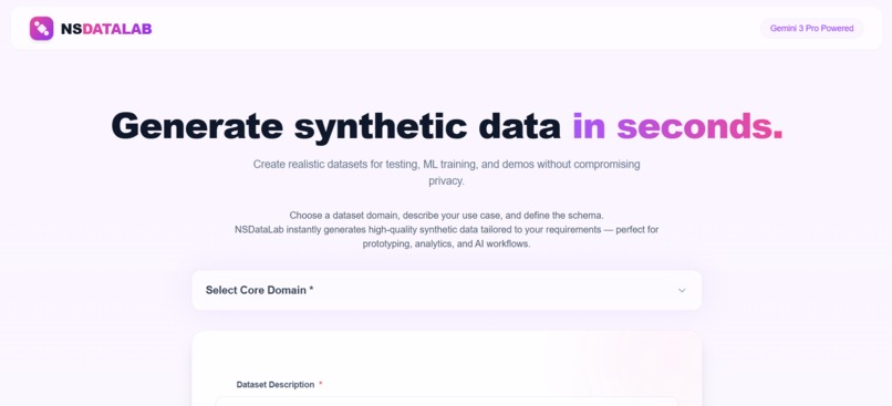 NSDATALAB – screenshot 1