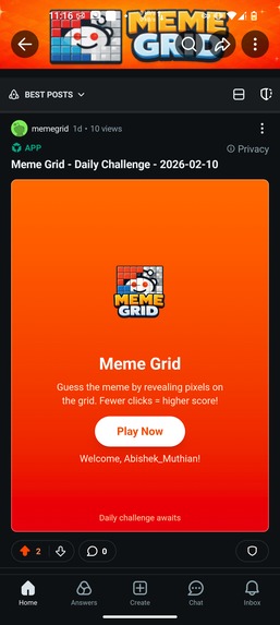 Meme Grid – screenshot 1