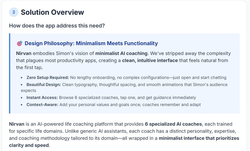 Nirvan - AI Coach – screenshot 4