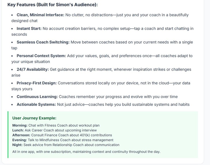 Nirvan - AI Coach – screenshot 6
