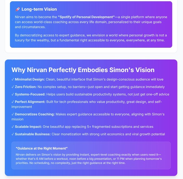 Nirvan - AI Coach – screenshot 10