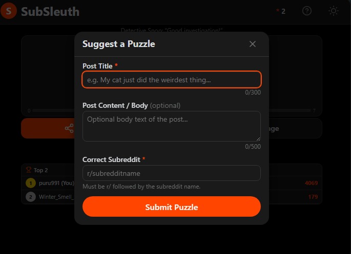 SubSleuth Daily – screenshot 5