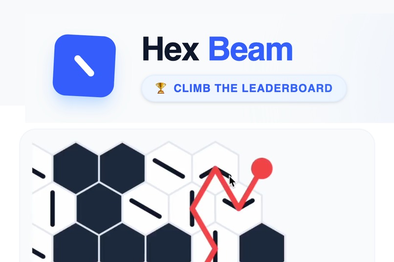 Hex Beam Puzzle Game – screenshot 1