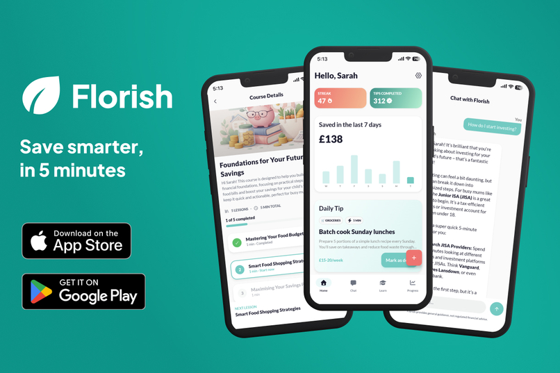 Florish: Money Coach for Mums – screenshot 1