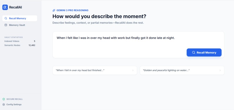 RecallAi – screenshot 1