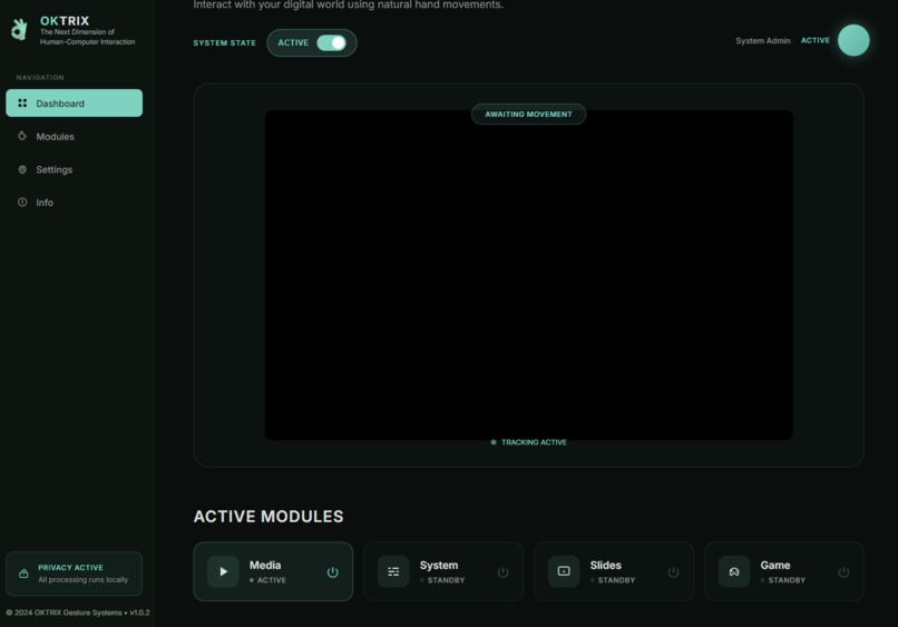 OKtrix – screenshot 2