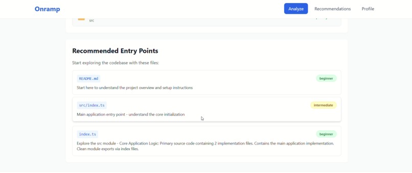 Onramp – screenshot 3