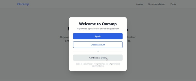 Onramp – screenshot 4