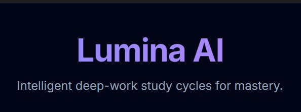 lumina AI – screenshot 1