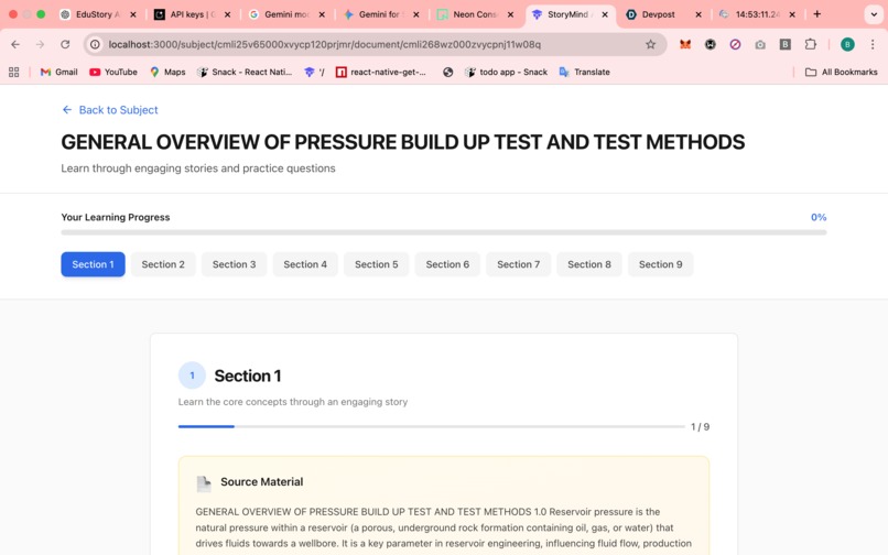 unistory ai  – screenshot 1