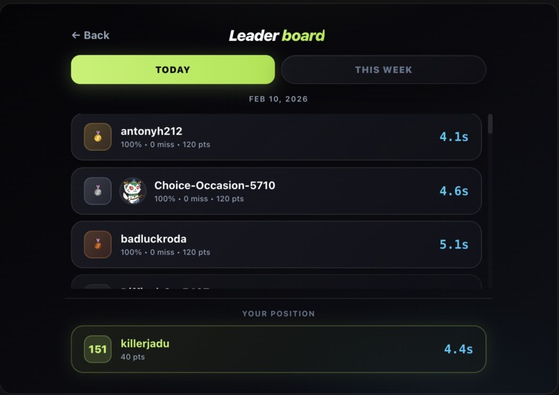 BlinkWords – screenshot 5