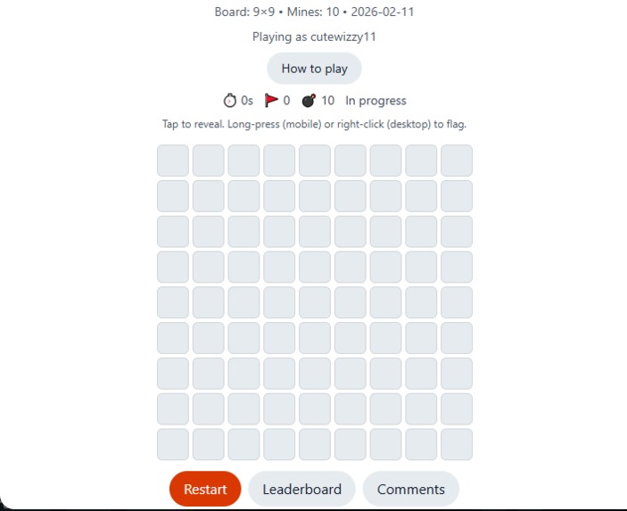 Daily Minesweeper – screenshot 1