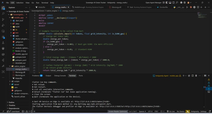 Sovereign-AI-Green-Tracker – screenshot 2