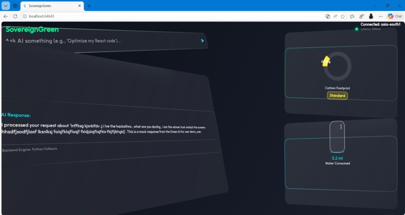 Sovereign-AI-Green-Tracker – screenshot 5