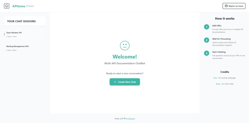 APItome – screenshot 1