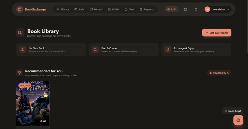 BookExchange – screenshot 4