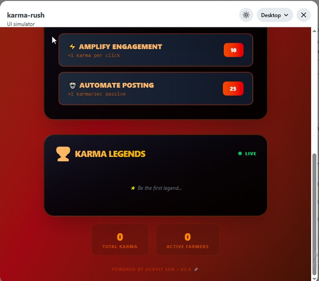 Karma Rush: Reddit Idle Arena – screenshot 2