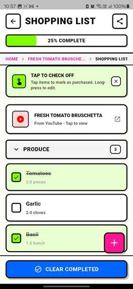 RecipeGrocer – screenshot 7