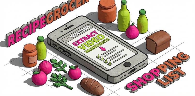 RecipeGrocer – screenshot 1