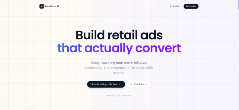 RetailSync AI – screenshot 2