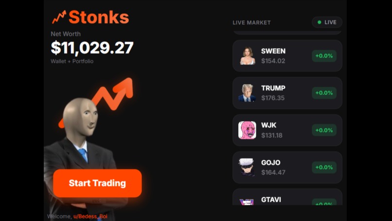 Stonks – screenshot 1