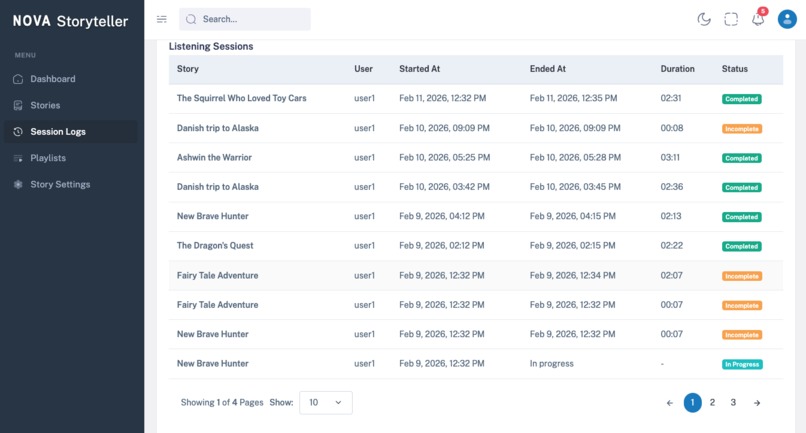 Nova Storyteller – screenshot 2
