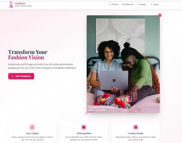 VfashionX – screenshot 2