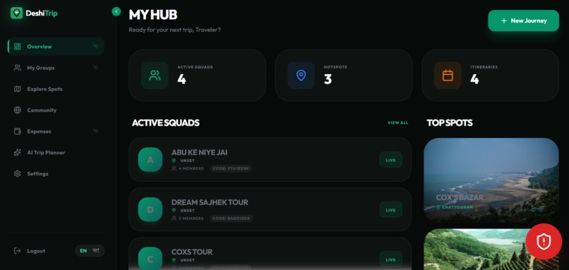 DeshiTrip – screenshot 3