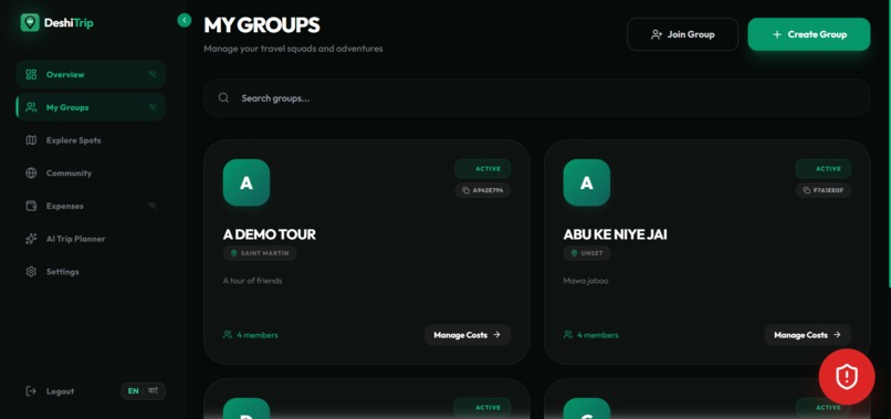 DeshiTrip – screenshot 4