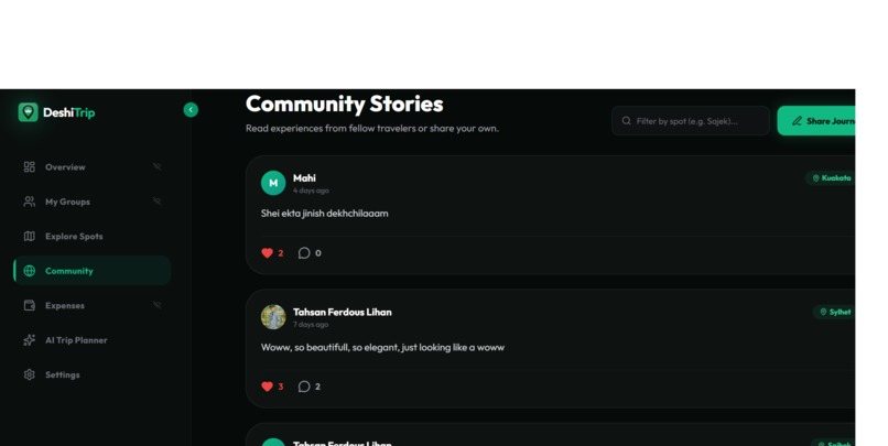 DeshiTrip – screenshot 14