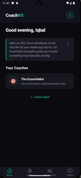 CoachKit – screenshot 1