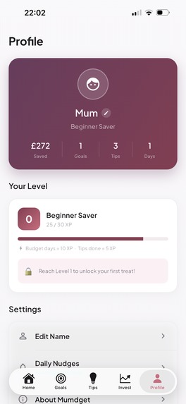 Mumdget – screenshot 5