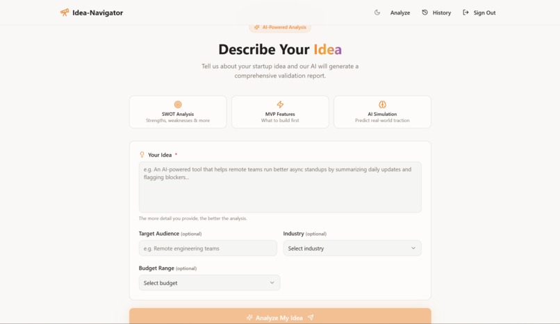Idea-Navigator – screenshot 2