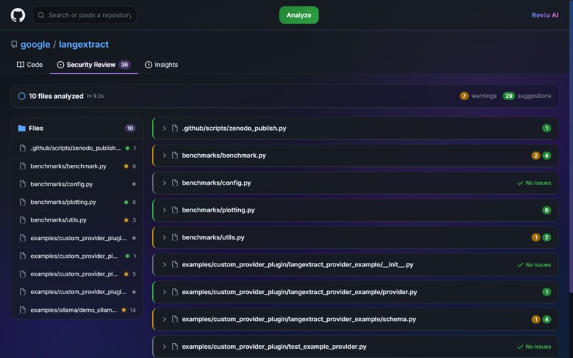 Reviu AI – screenshot 2