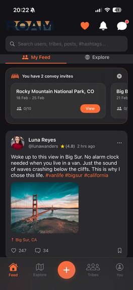 Roam – screenshot 1