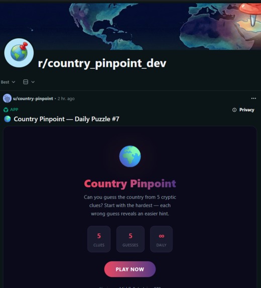 country-pinpoint – screenshot 4