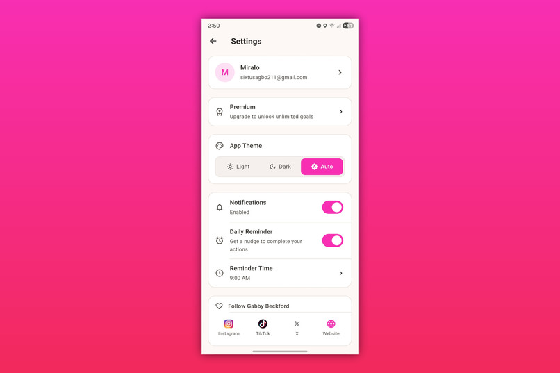 Aspire – screenshot 10