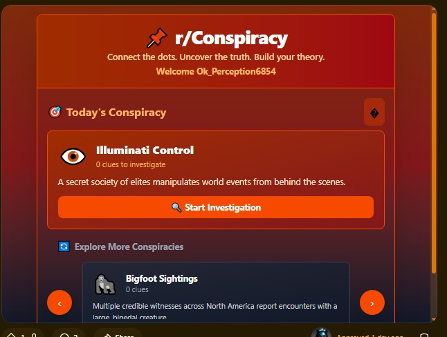 Redd Conspiracy -r/Conspiracy – screenshot 1