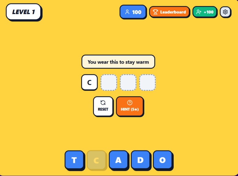 TapWord – screenshot 1