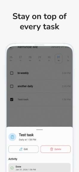 RemindMe – screenshot 4