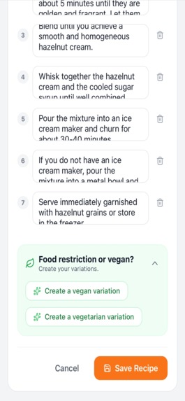 ChefExtract - Extract recipes from YouTube & cooking sites – screenshot 5