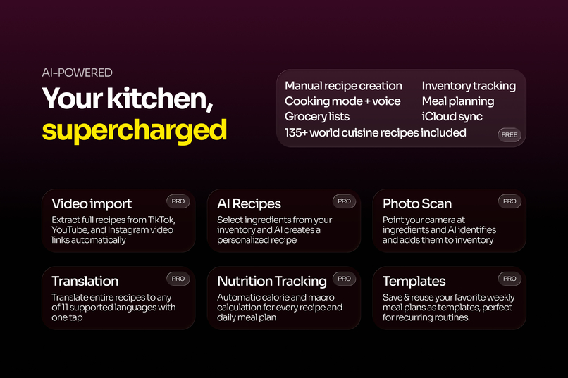 Vule AI Recipe Organizer – screenshot 6