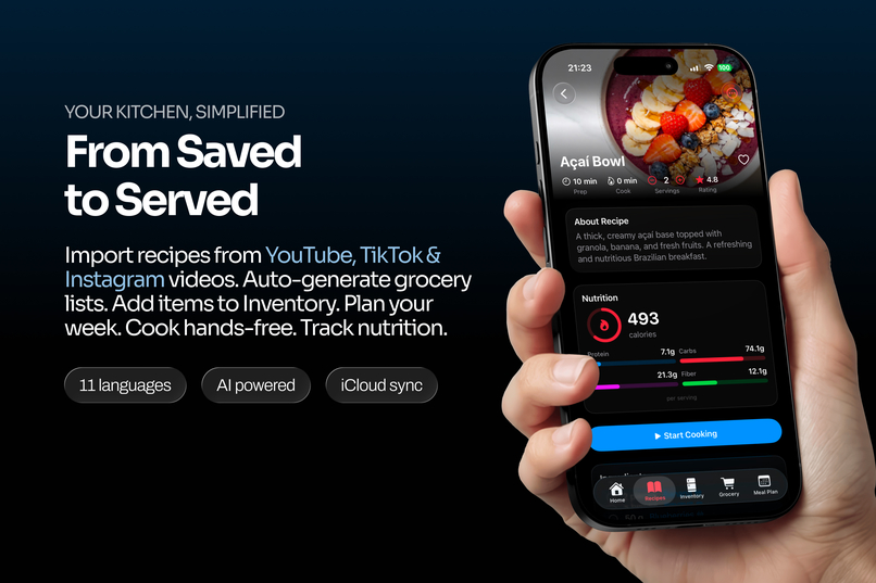 Vule AI Recipe Organizer – screenshot 1
