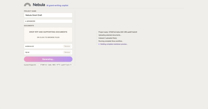 Nebula – screenshot 3