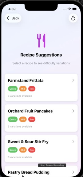 Recipee – screenshot 3